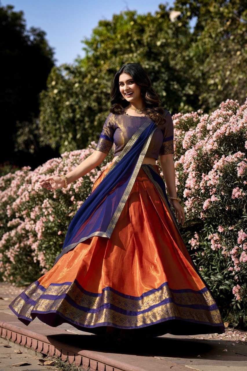Ynf Fancy KESH134 2001 Lehengas Festive Collections Wholesale Designer Lehenga Zari Work Lehenga Onam Collections Manufacturer