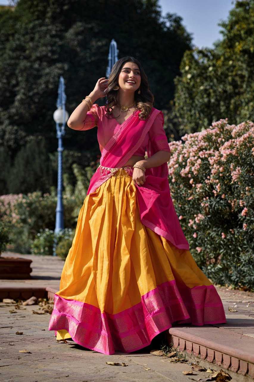 Ynf Fancy KESH134 2001 Lehengas Festive Collections Wholesale Designer Lehenga Zari Work Lehenga Onam Collections Manufacturer