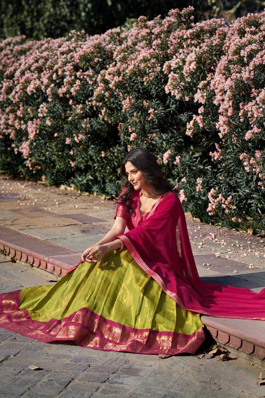 Ynf Fancy KESH134 2001 Lehengas Festive Collections Wholesale Designer Lehenga Zari Work Lehenga Onam Collections Manufacturer