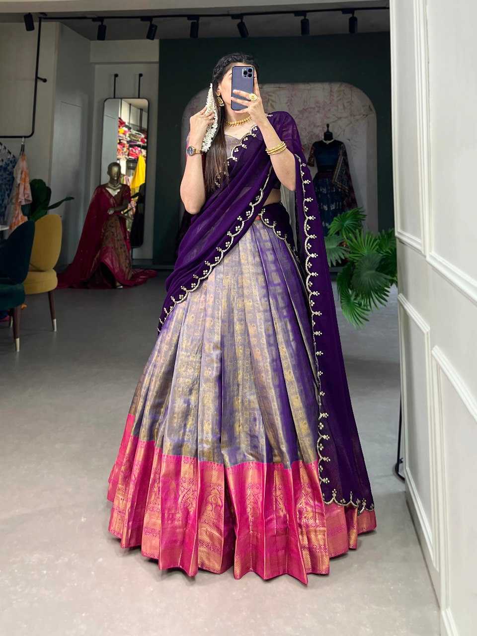 Ynf Fancy KESH134 2020 Lehengas Festive Collections Wholesale Designer Lehenga Zari Work Lehenga Onam Collections Manufacturer