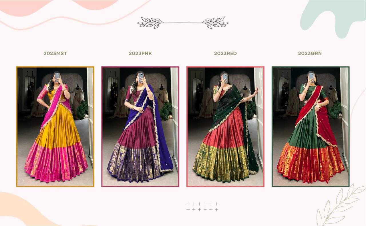 Ynf Fancy KESH134 2023 Lehengas Festive Collections Wholesale Wedding Lehenga Zari Work Lehenga Onam Collections Manufacturer