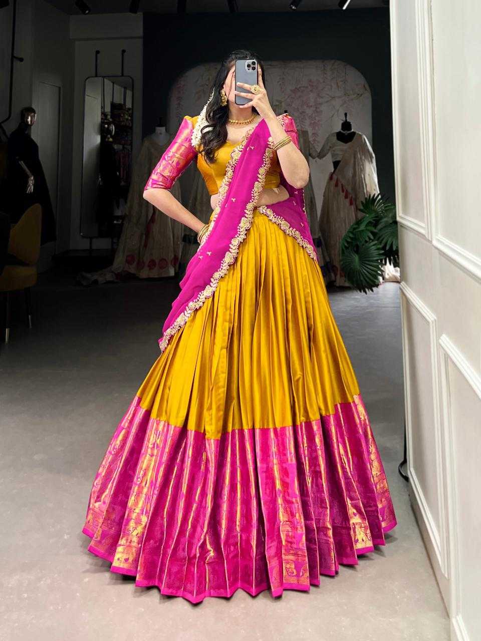 Ynf Fancy KESH134 2023 Lehengas Festive Collections Wholesale Wedding Lehenga Zari Work Lehenga Onam Collections Manufacturer