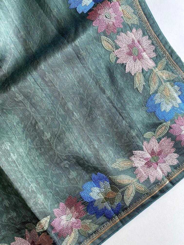 Ynf Fancy KESH249 ISHIKA Sarees Wholesale Designer Sarees Embroidered Sarees Tussar Sarees Manufacturer