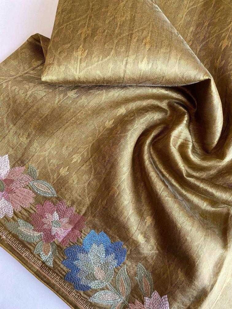 Ynf Fancy KESH249 ISHIKA Sarees Wholesale Designer Sarees Embroidered Sarees Tussar Sarees Manufacturer