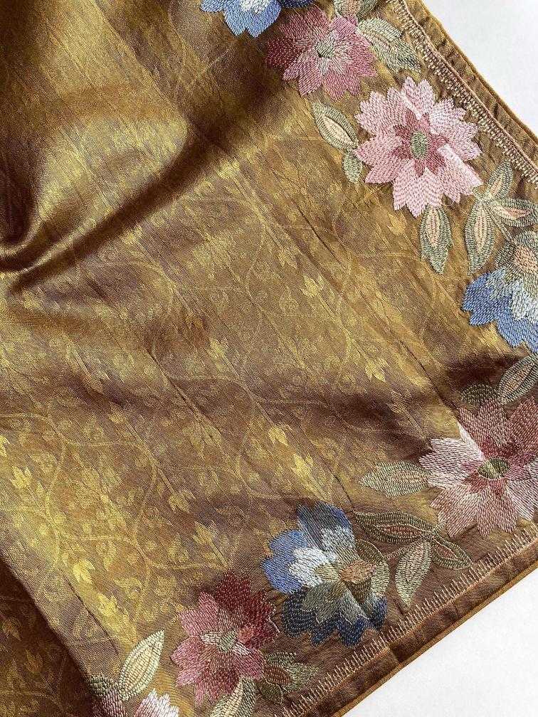 Ynf Fancy KESH249 ISHIKA Sarees Wholesale Designer Sarees Embroidered Sarees Tussar Sarees Manufacturer
