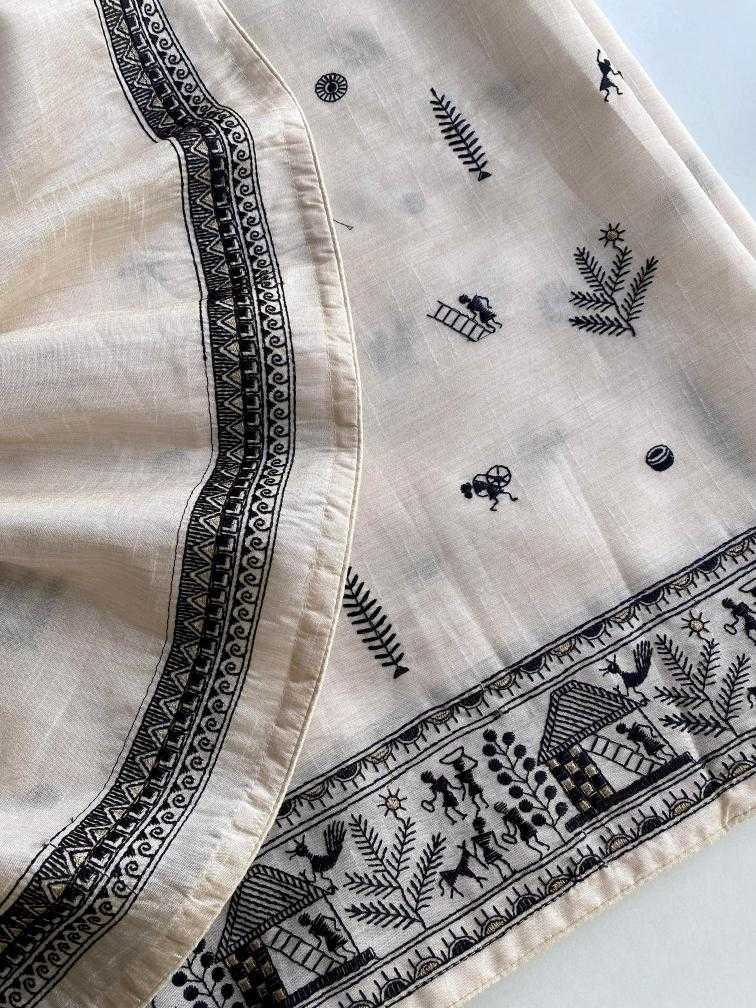 Ynf Fancy KESH249 MYRA Sarees Festive Collections Wholesale Embroidered Sarees Tussar Sarees Onam Collections Manufacturer