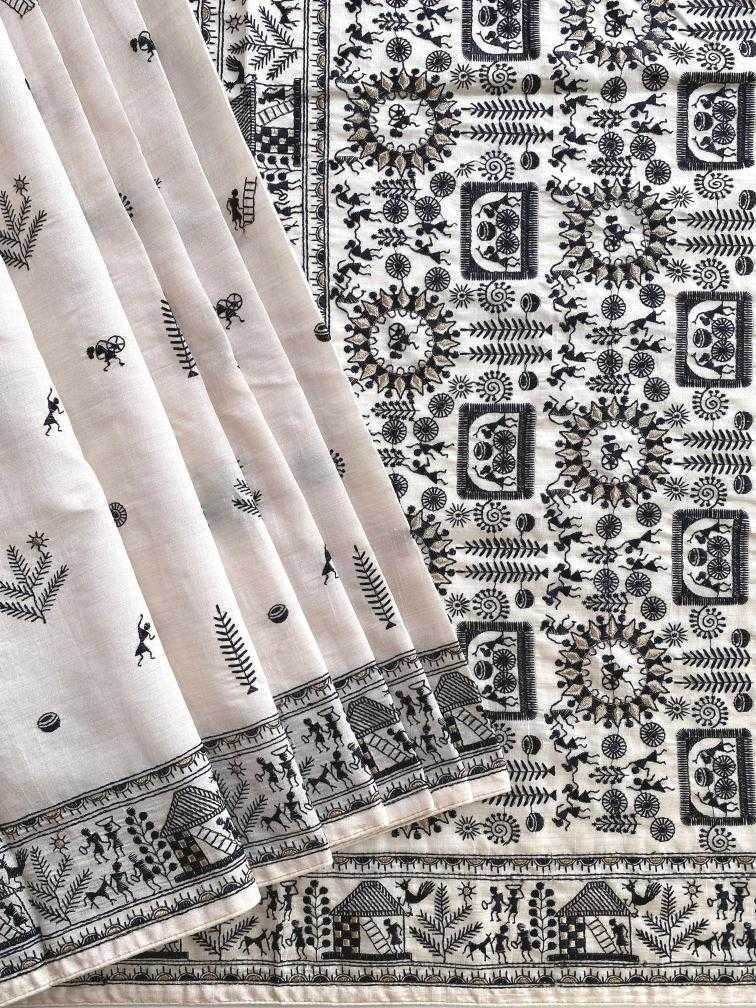 Ynf Fancy KESH249 MYRA Sarees Festive Collections Wholesale Embroidered Sarees Tussar Sarees Onam Collections Manufacturer