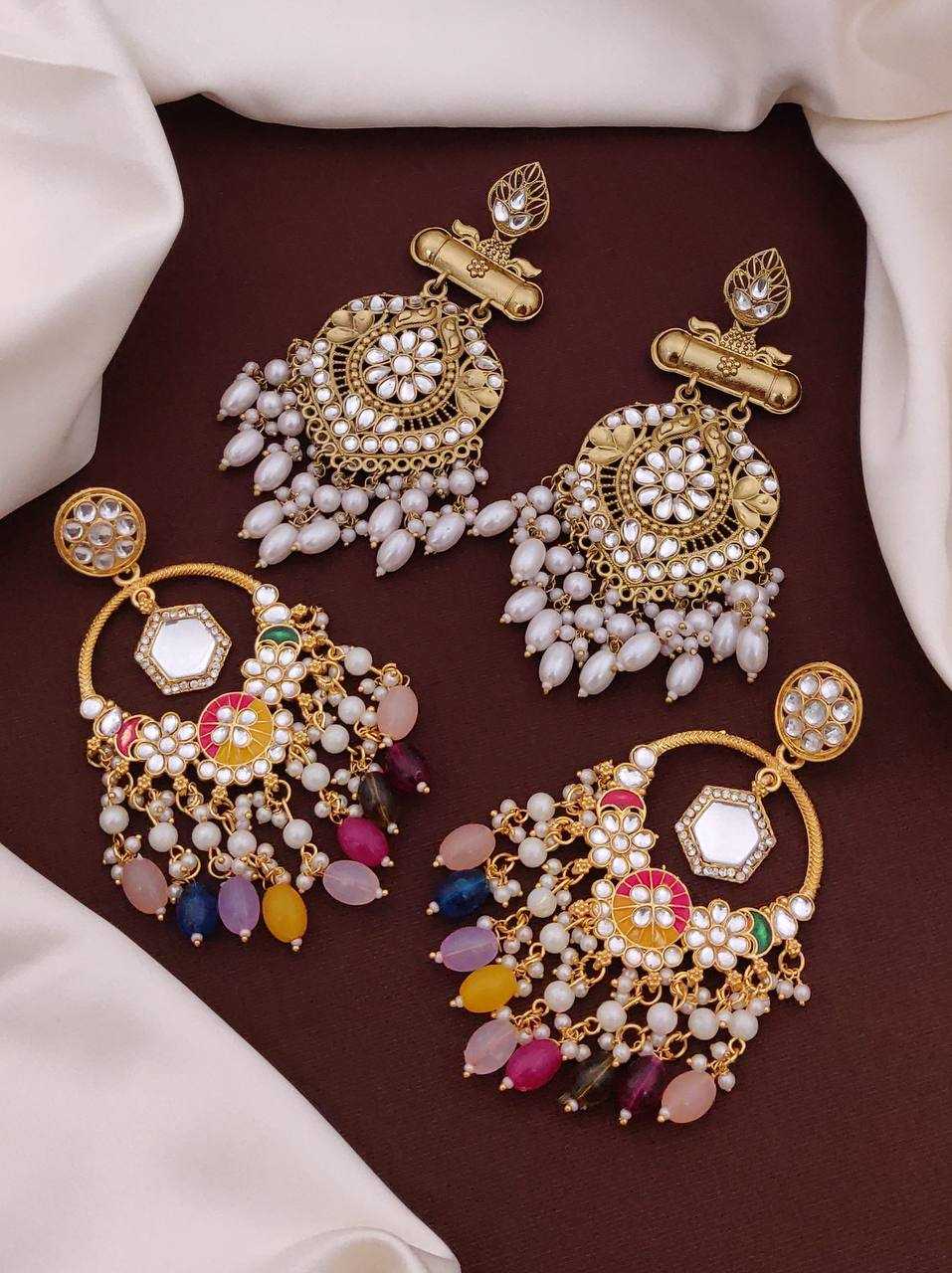 Ynf Fancy KESH483 1 Womens Jewellery Wholesale Fancy Earrings Costume Earring Jhumka Earrings Manufacturer