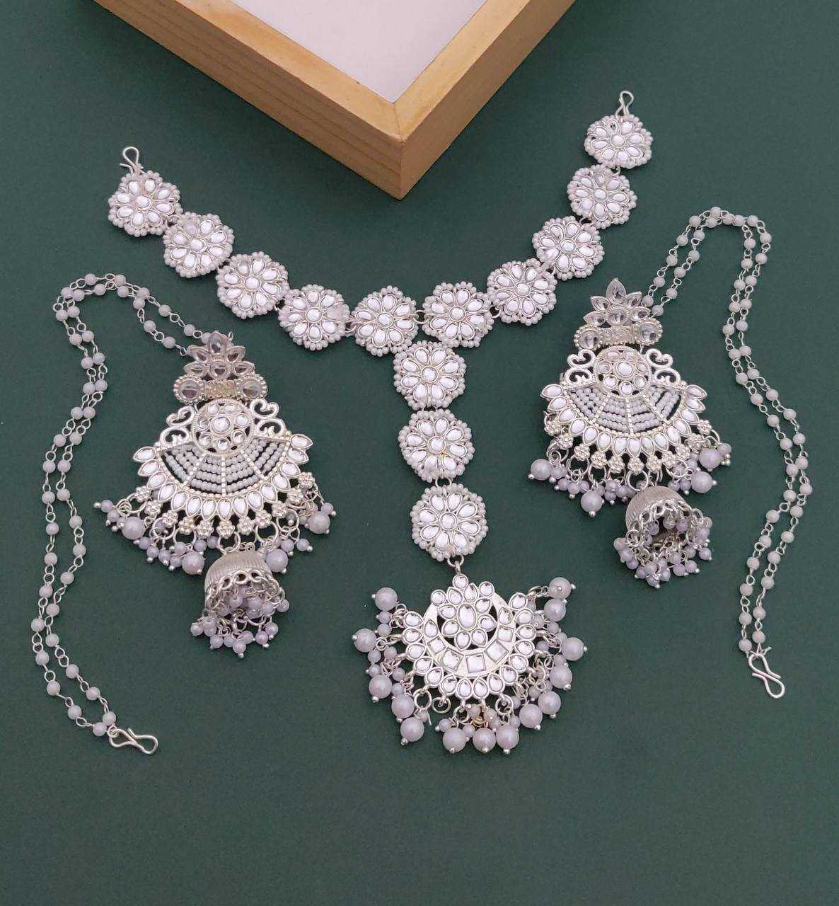 Ynf Fancy KESH483 1 Womens Jewellery Wholesale Fancy Mala Necklaces Necklaces Set Antique Necklaces Set Manufacturer