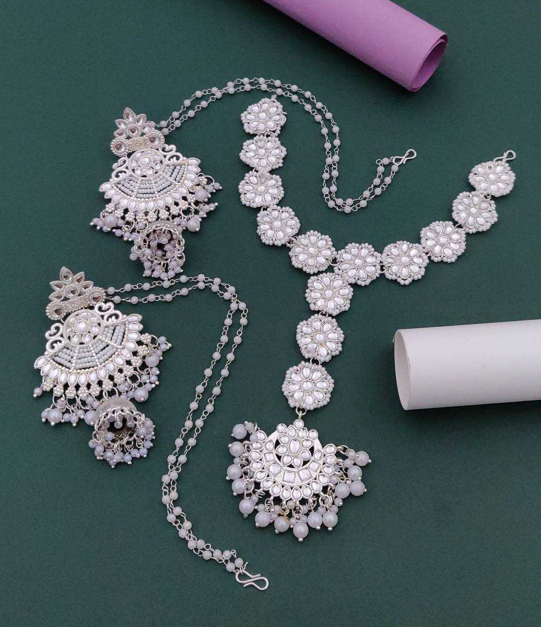 Ynf Fancy KESH483 1 Womens Jewellery Wholesale Fancy Mala Necklaces Necklaces Set Antique Necklaces Set Manufacturer