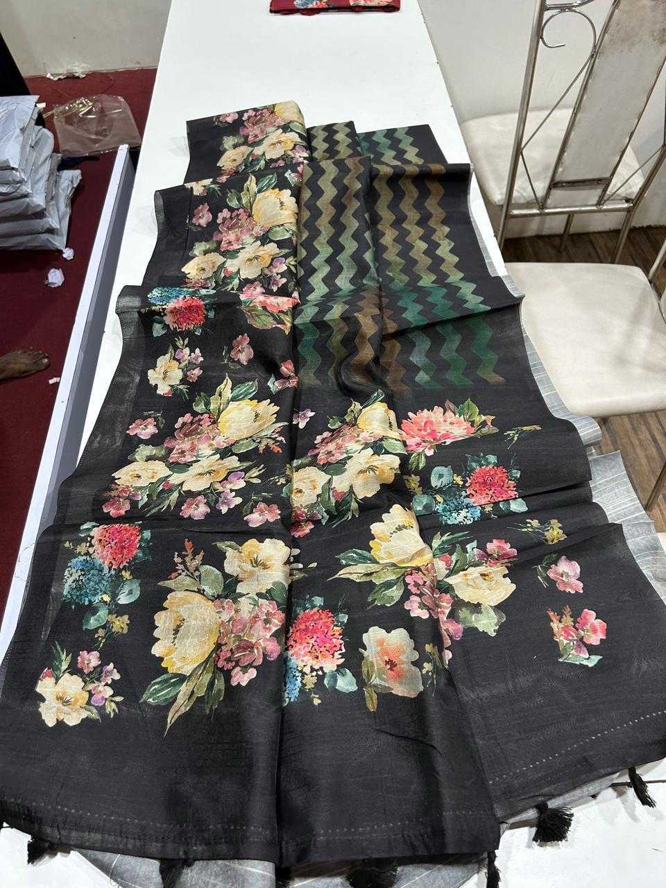 Ynf Fancy KESH484 tussar Sarees Wholesale Designer Sarees Printed Sarees Tussar Sarees Manufacturer