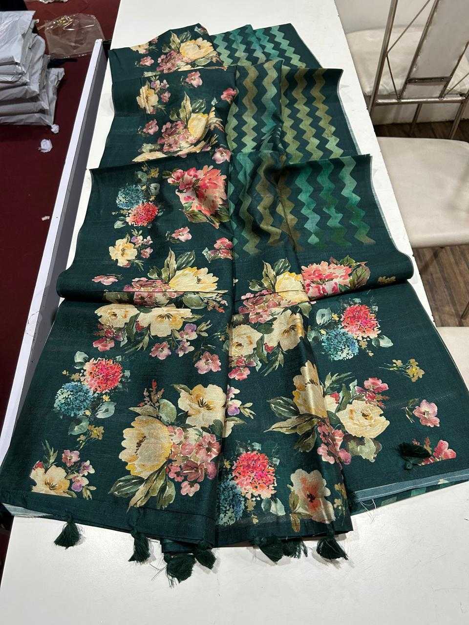 Ynf Fancy KESH484 tussar Sarees Wholesale Designer Sarees Printed Sarees Tussar Sarees Manufacturer