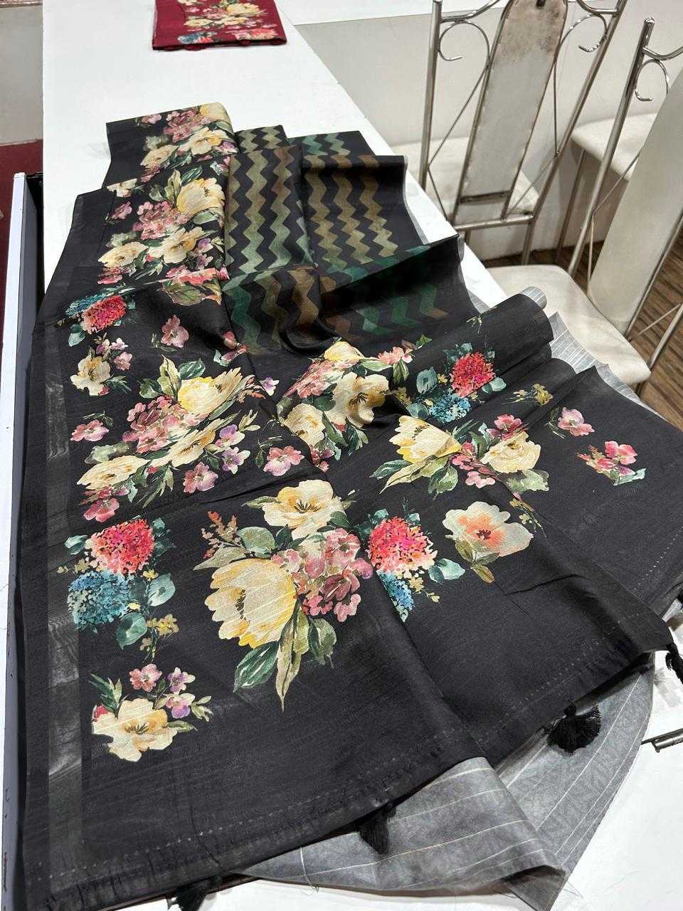 Ynf Fancy KESH484 tussar Sarees Wholesale Designer Sarees Printed Sarees Tussar Sarees Manufacturer