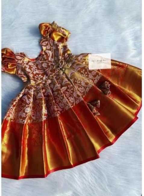Ynf Fancy KESH493 7894 Kids Wear Wholesale Kids Gown Kids Ethnic Gowns Manufacturer