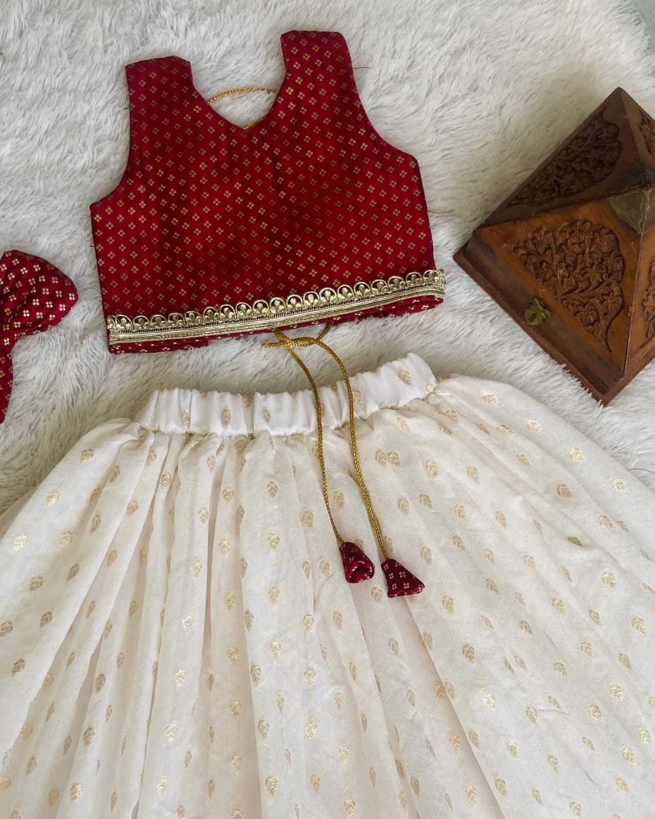 Ynf Fancy KESH493 LITTLE Kids Wear Festive Collections Wholesale Kids Lehenga Choli Baby Girl Lehenga Onam Collections Manufacturer