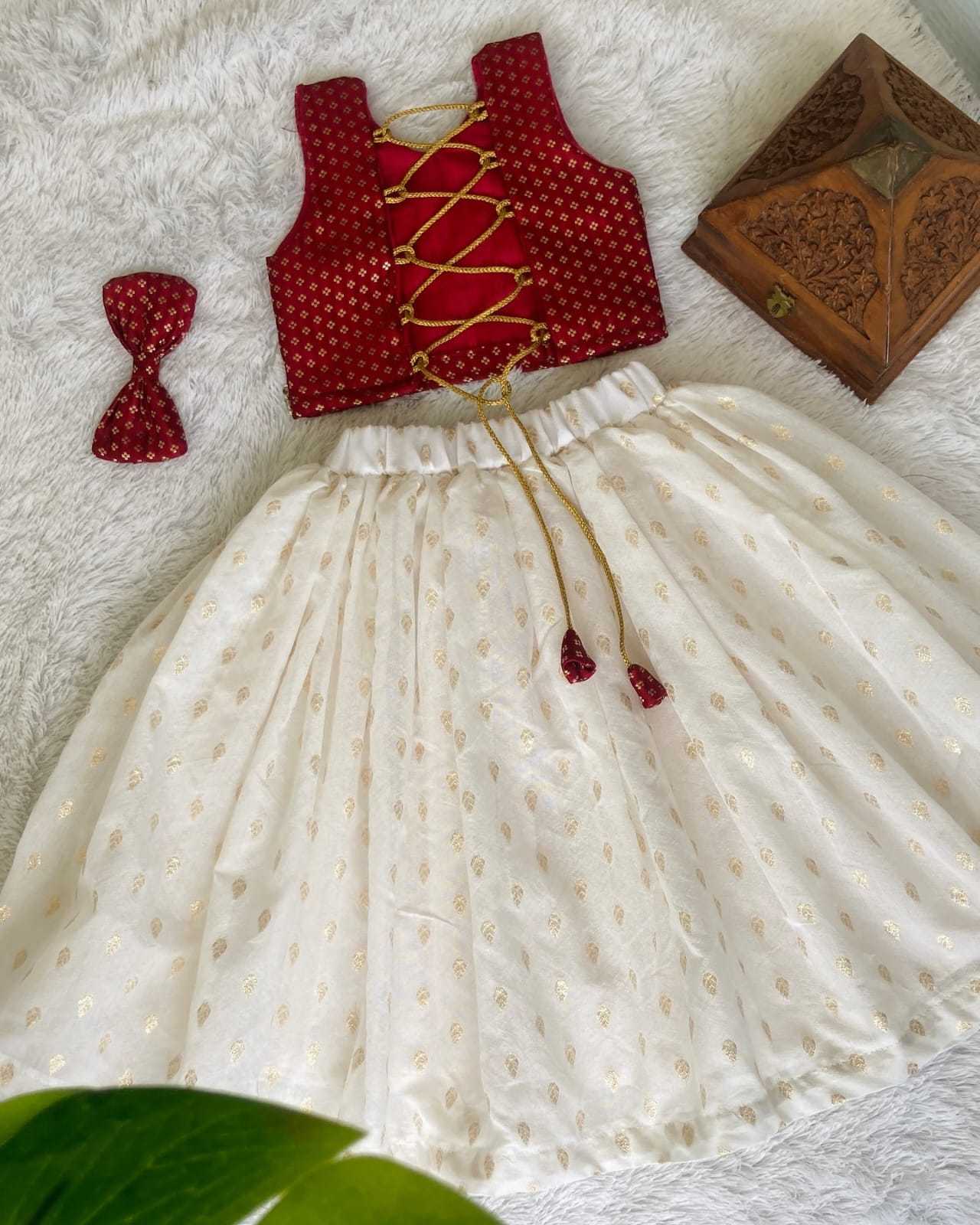 Ynf Fancy KESH493 LITTLE Kids Wear Festive Collections Wholesale Kids Lehenga Choli Baby Girl Lehenga Onam Collections Manufacturer
