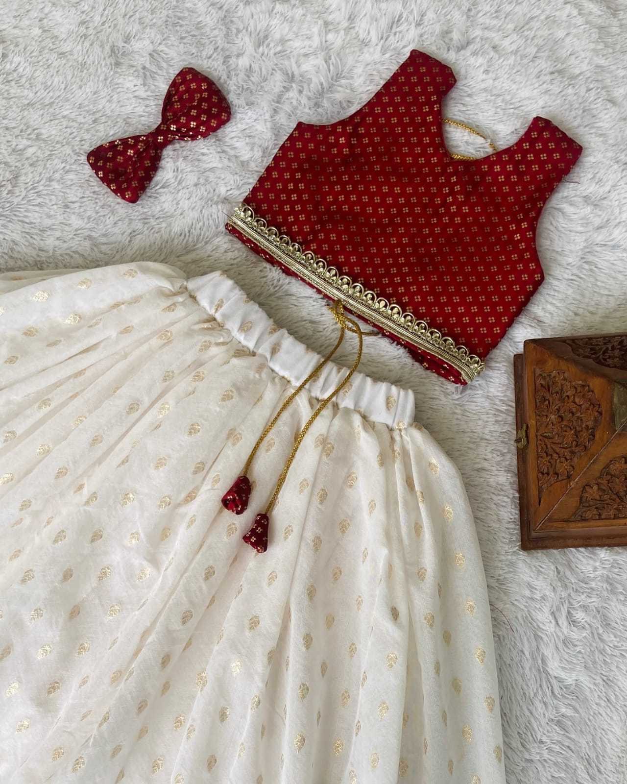 Ynf Fancy KESH493 LITTLE Kids Wear Festive Collections Wholesale Kids Lehenga Choli Baby Girl Lehenga Onam Collections Manufacturer