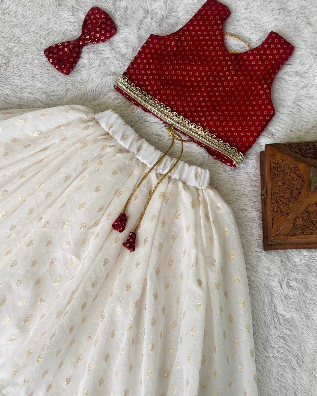 Ynf Fancy KESH493 LITTLE Kids Wear Festive Collections Wholesale Kids Lehenga Choli Baby Girl Lehenga Onam Collections Manufacturer