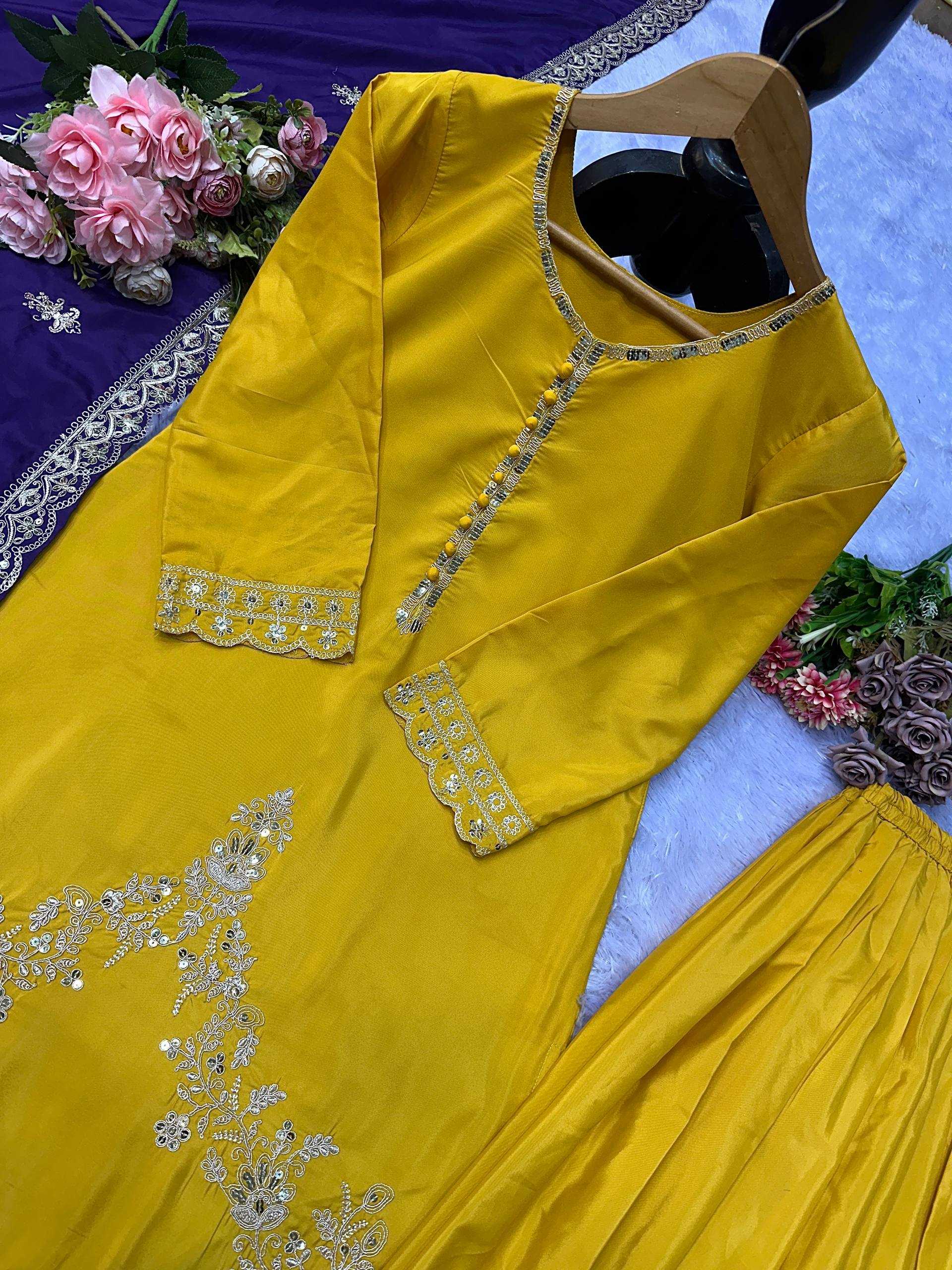 Ynf Fancy KESH523 076 Suits & Dresses Wholesale Sharara Salwar Suits Embroidery Suits Party wear suits Manufacturer