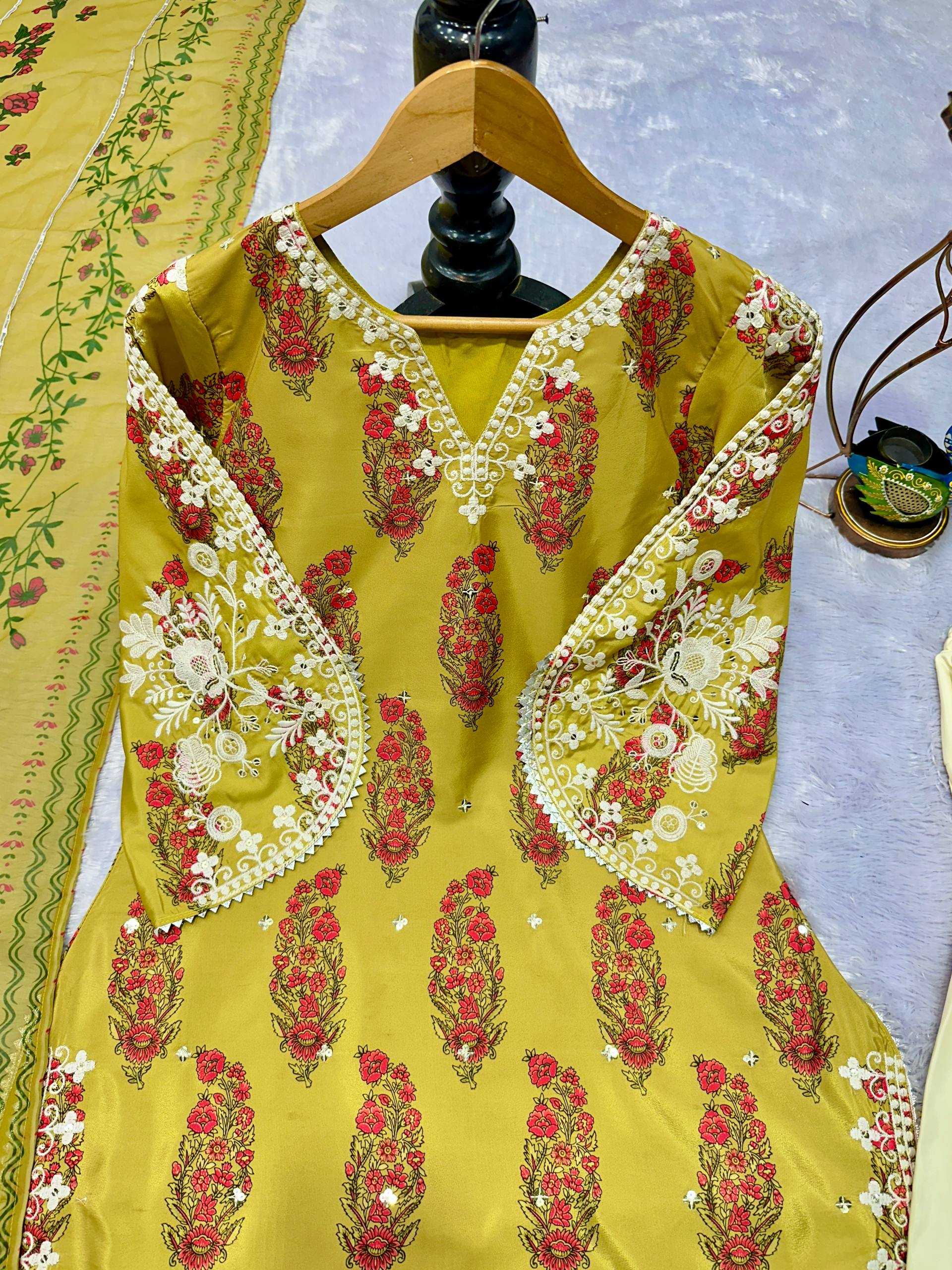 Ynf Fancy KESH523 295 Suits & Dresses Wholesale Ladies Suits Kashmiri Suits Printed Suits Embroidery Suits Manufacturer