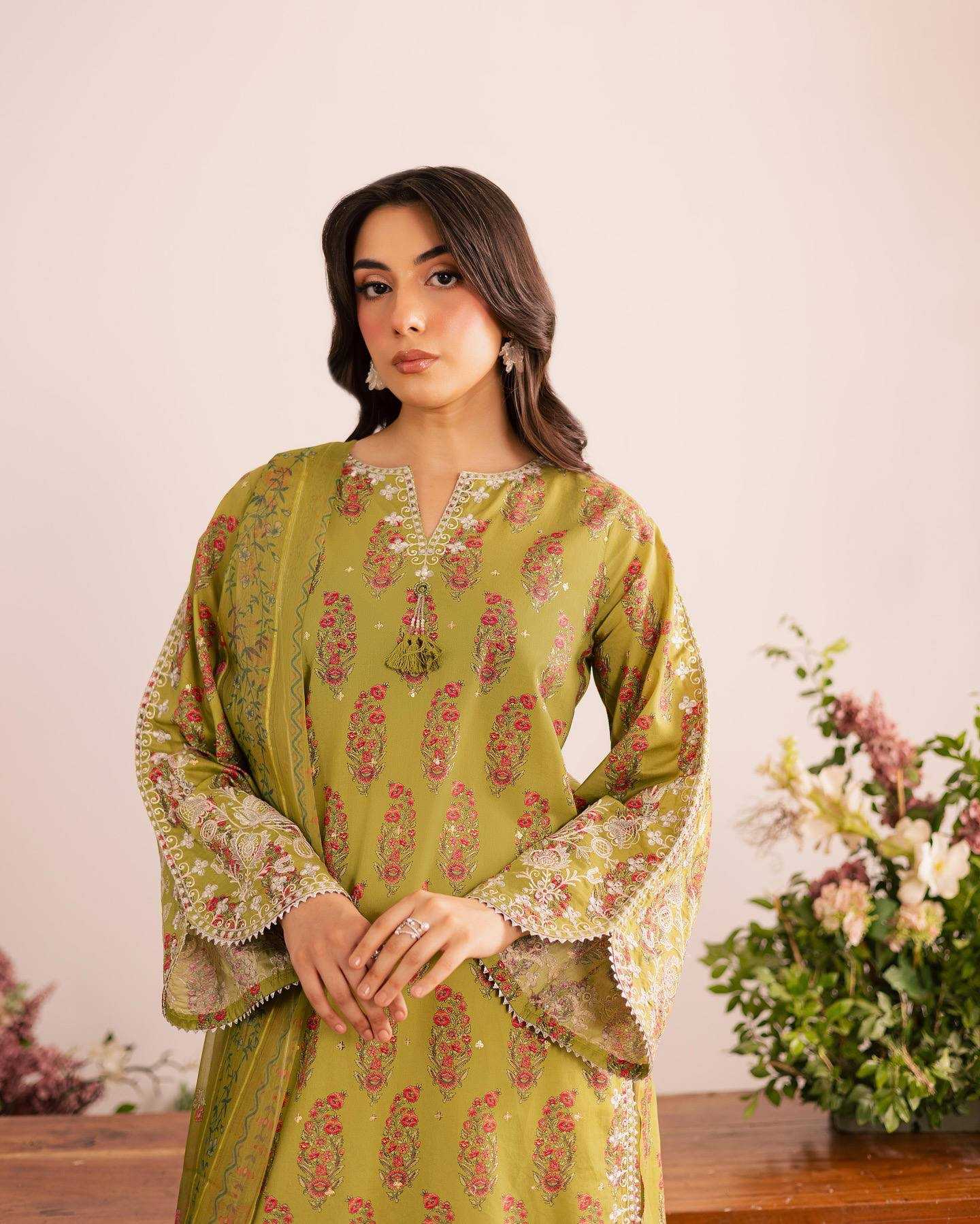 Ynf Fancy KESH523 295 Suits & Dresses Wholesale Ladies Suits Kashmiri Suits Printed Suits Embroidery Suits Manufacturer