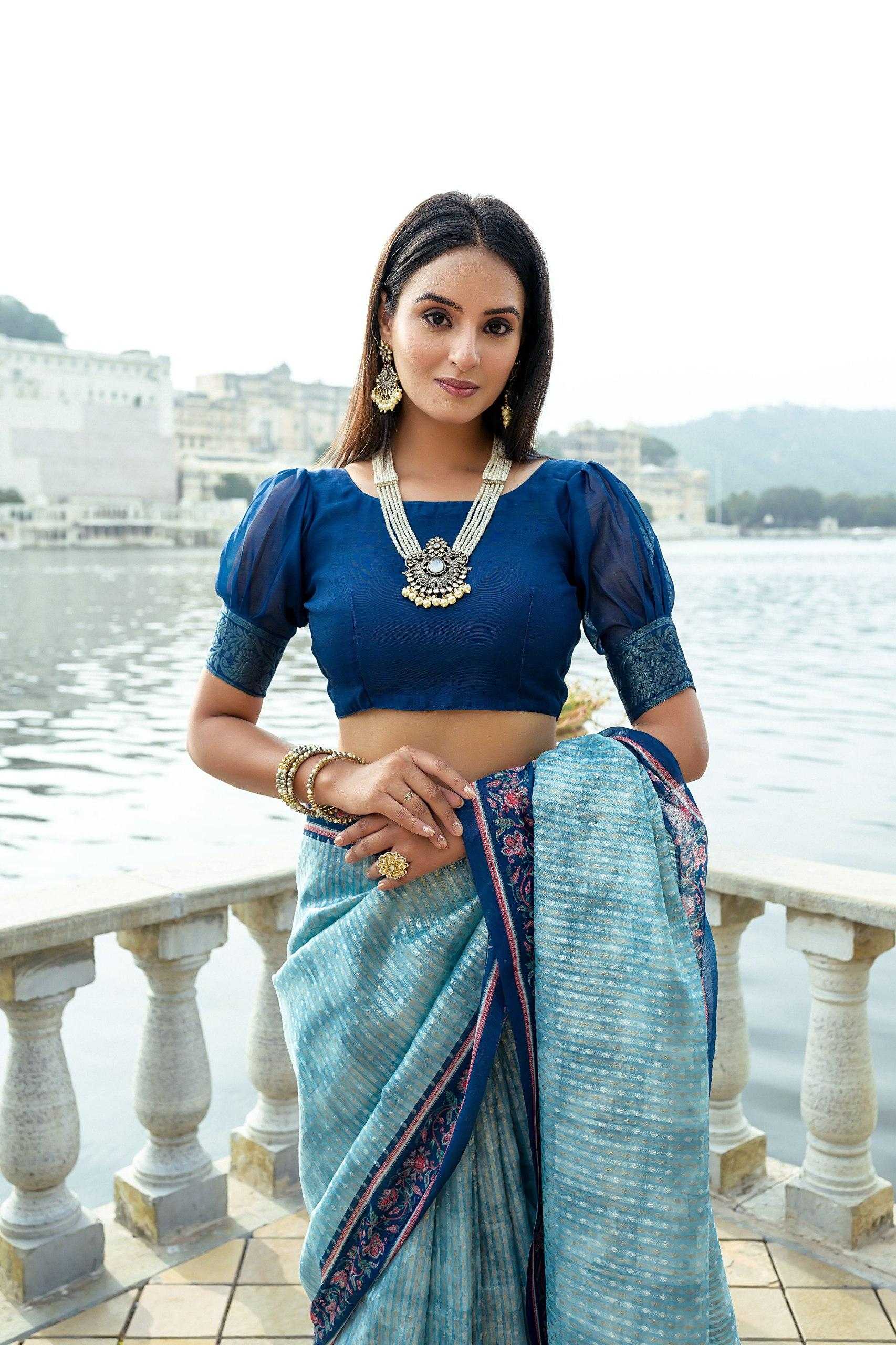 Ynf Fancy KESH532 BHAVNA FLOWER Sarees Wholesale Designer Sarees Party Wear Sarees Fancy Sarees Manufacturer