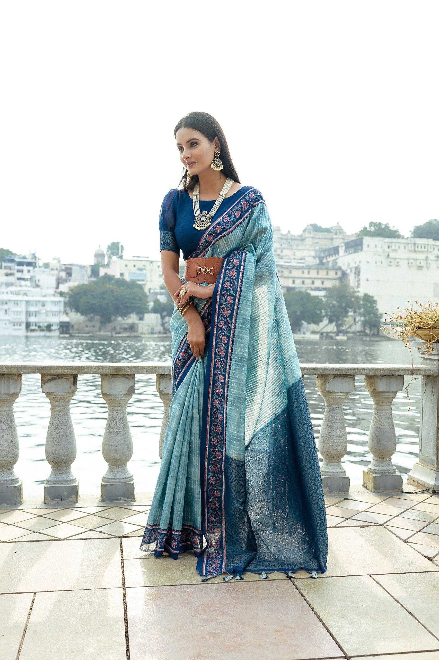 Ynf Fancy KESH532 BHAVNA FLOWER Sarees Wholesale Designer Sarees Party Wear Sarees Fancy Sarees Manufacturer
