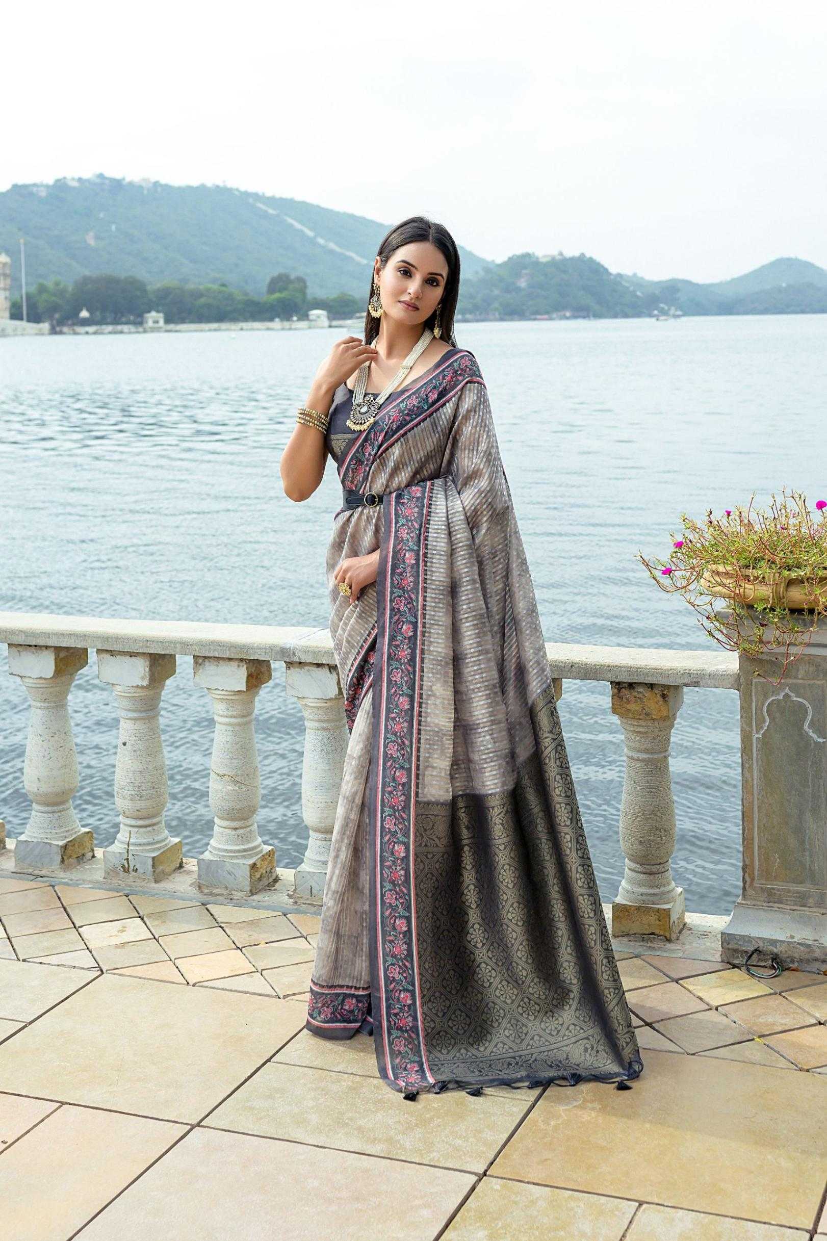 Ynf Fancy KESH532 BHAVNA FLOWER Sarees Wholesale Designer Sarees Party Wear Sarees Fancy Sarees Manufacturer