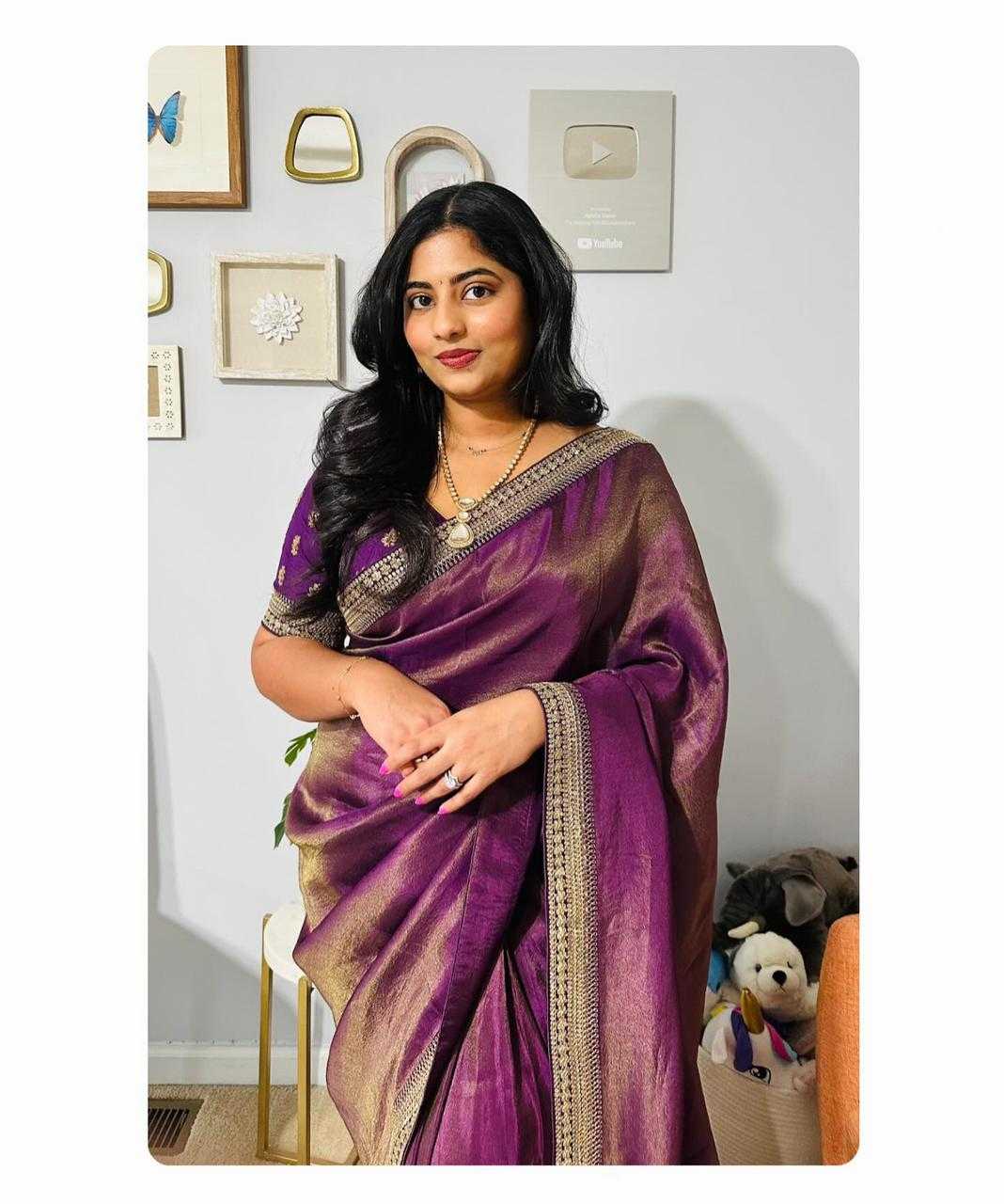 Ynf Fancy RIN118 Zari Base Sarees Wholesale Designer Sarees Fancy Sarees Zari Border Sarees Manufacturer