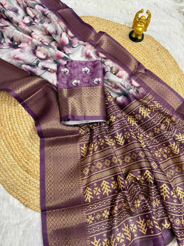 Ynf Fancy RIN164 Reco Sarees Wholesale Printed Sarees Zari Border Sarees Traditional Sarees Manufacturer