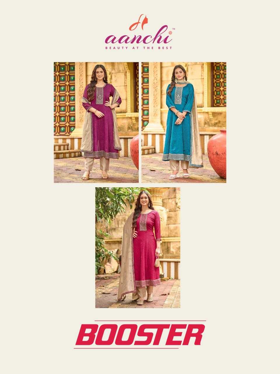 Ynf Fancy RIN190 AANCHI-BOOSTER Setwise Collections Wholesale Dresses & Suits Catalogs Manufacturer