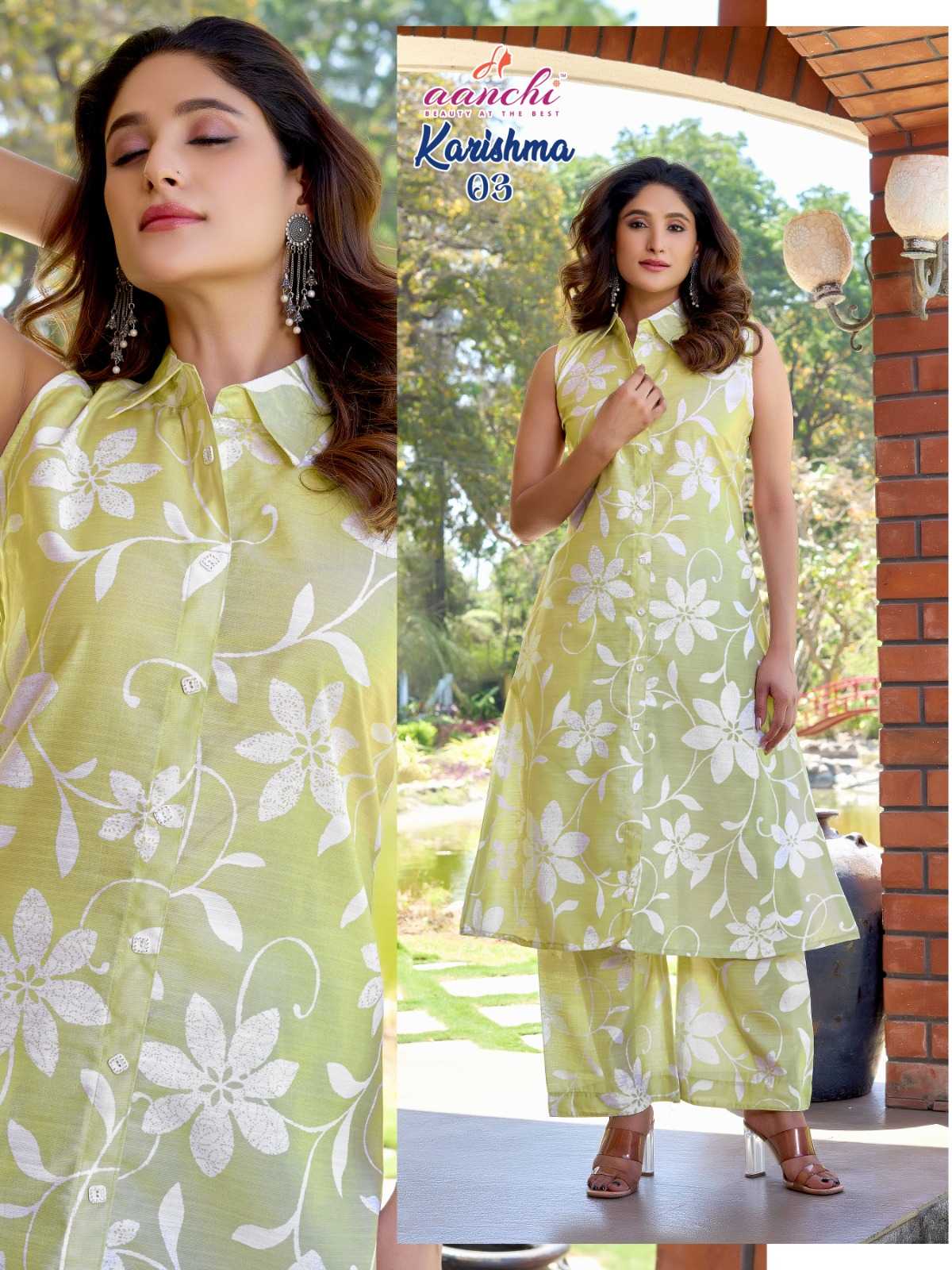 Ynf Fancy RIN190 AANCHI-KARISHMA Setwise Collections Wholesale Kurtis Catalogs Manufacturer