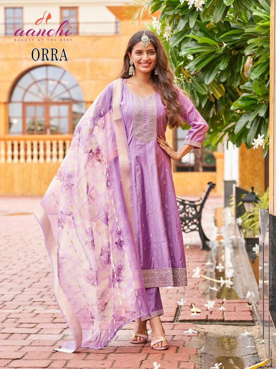Ynf Fancy RIN190 AANCHI-ORRA Setwise Collections Wholesale Gowns Catalogs Manufacturer