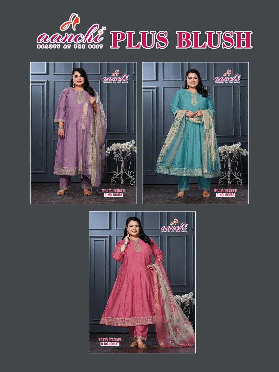 Ynf Fancy RIN190 AANCHI-PLUS BLUSH Setwise Collections Wholesale Gowns Catalogs Manufacturer