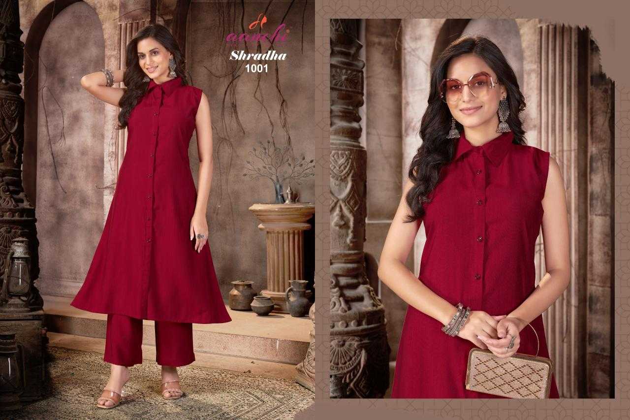 Ynf Fancy RIN190 AANCHI-SHRADHA Setwise Collections Wholesale Kurtis Catalogs Manufacturer