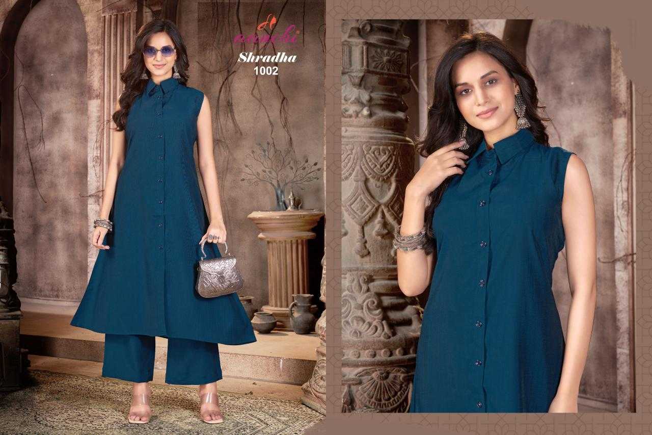 Ynf Fancy RIN190 AANCHI-SHRADHA Setwise Collections Wholesale Kurtis Catalogs Manufacturer