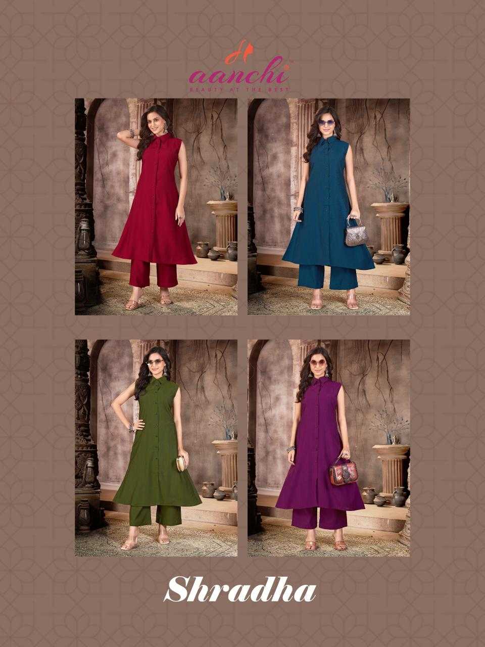 Ynf Fancy RIN190 AANCHI-SHRADHA Setwise Collections Wholesale Kurtis Catalogs Manufacturer