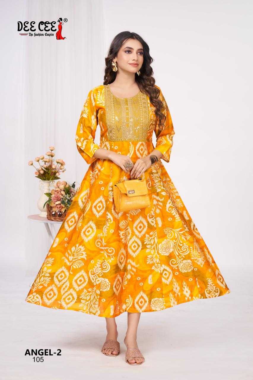 Ynf Fancy RIN190 DEECEE-ANGEL-2 Setwise Collections Wholesale Gowns Catalogs Manufacturer