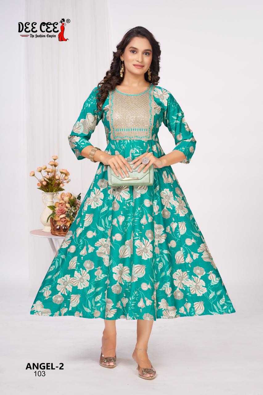 Ynf Fancy RIN190 DEECEE-ANGEL-2 Setwise Collections Wholesale Gowns Catalogs Manufacturer