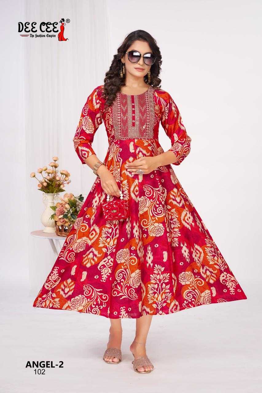 Ynf Fancy RIN190 DEECEE-ANGEL-2 Setwise Collections Wholesale Gowns Catalogs Manufacturer
