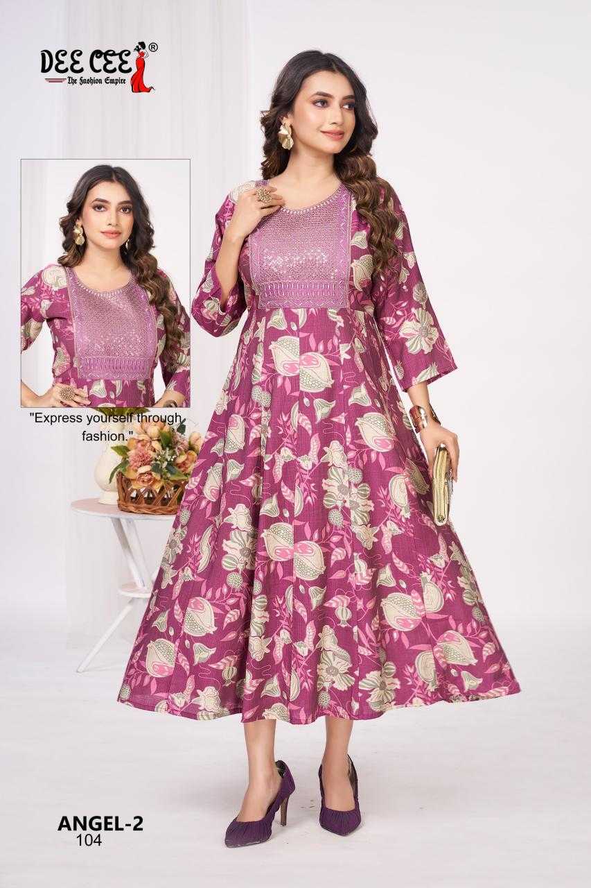 Ynf Fancy RIN190 DEECEE-ANGEL-2 Setwise Collections Wholesale Gowns Catalogs Manufacturer