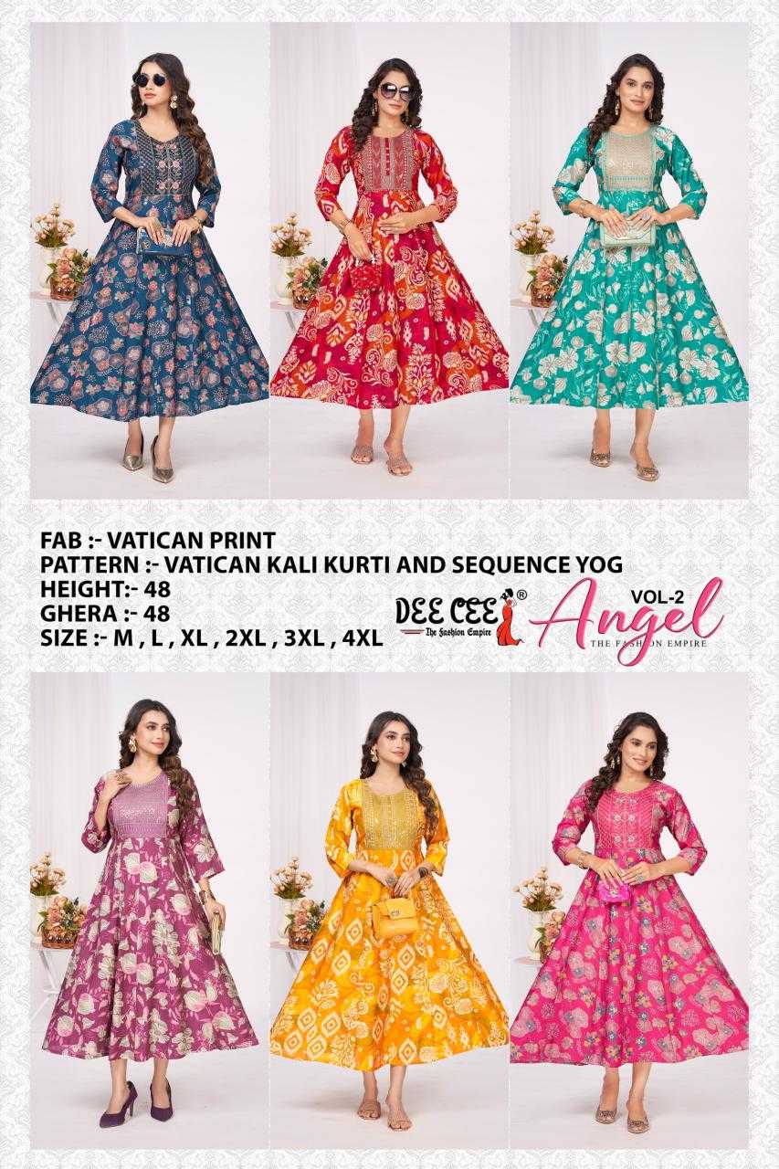 Ynf Fancy RIN190 DEECEE-ANGEL-2 Setwise Collections Wholesale Gowns Catalogs Manufacturer