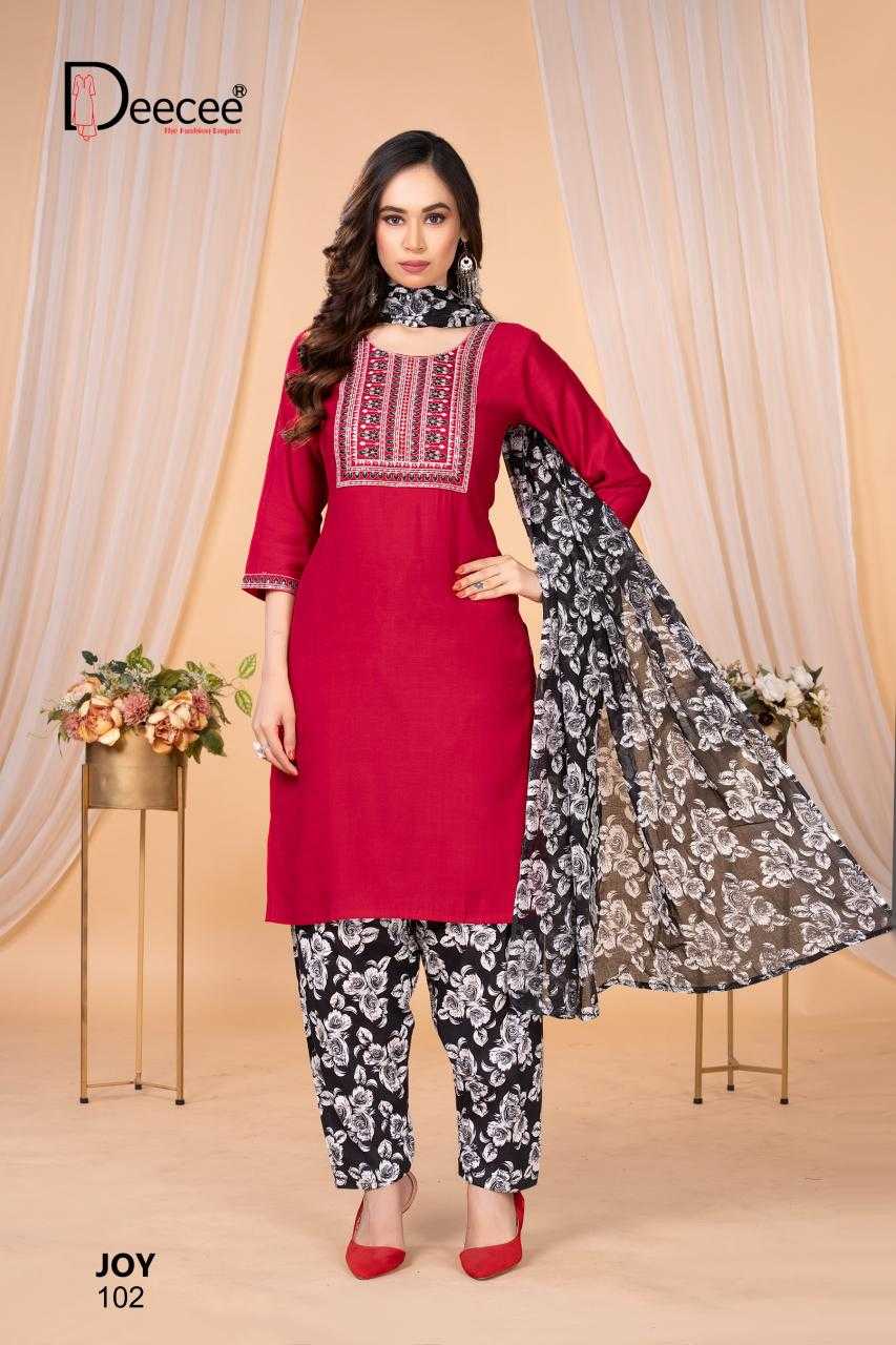 Ynf Fancy RIN190 DEECEE-JOY Setwise Collections Wholesale Kurtis Catalogs Manufacturer
