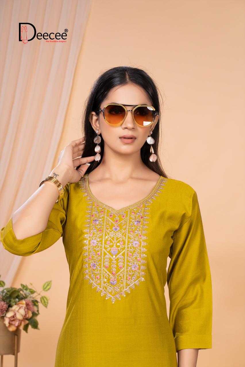 Ynf Fancy RIN190 DEECEE-TASVEER Setwise Collections Wholesale Kurtis Catalogs Manufacturer