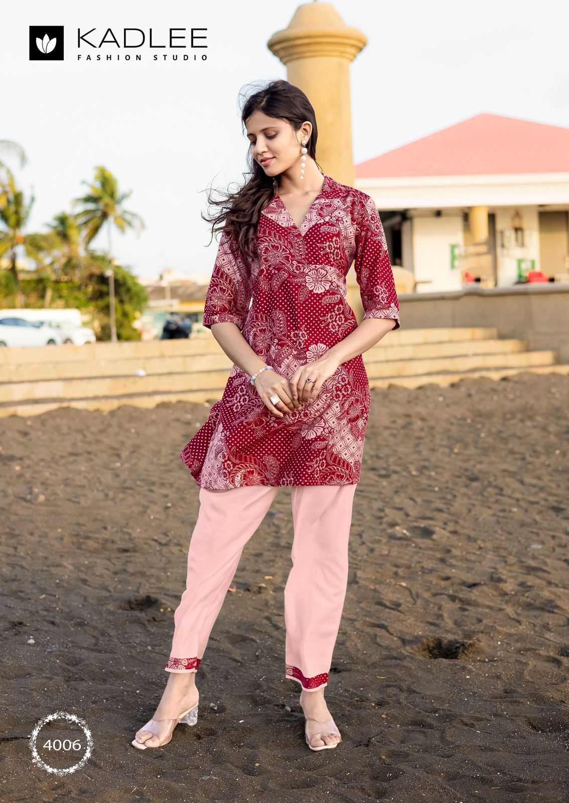 Ynf Fancy RIN190 KADLEE-Vrunda Vol 2 Setwise Collections Wholesale Kurtis Catalogs Manufacturer