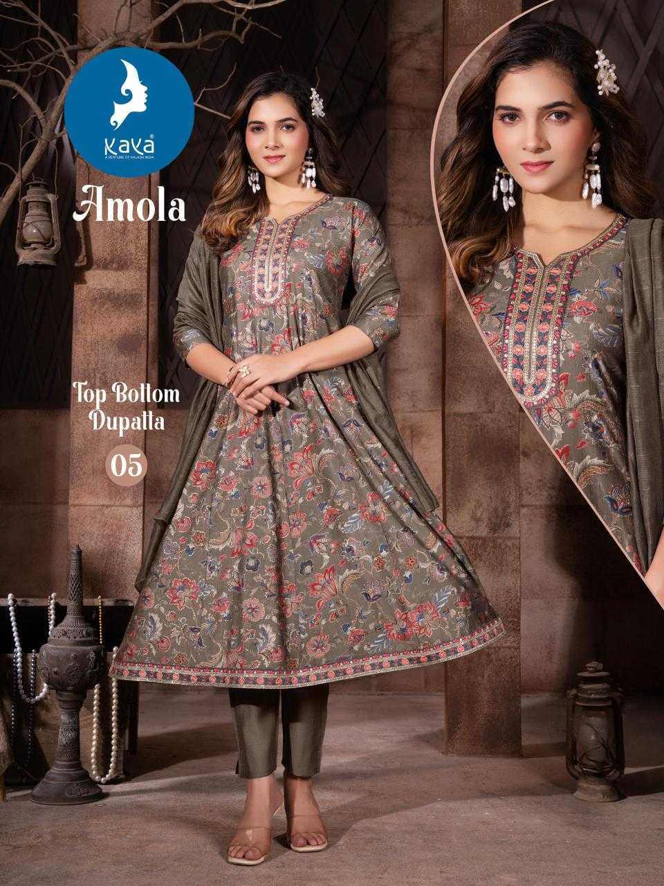 Ynf Fancy RIN190 KAYA KURTI-AMOLA Setwise Collections Wholesale Gowns Catalogs Manufacturer