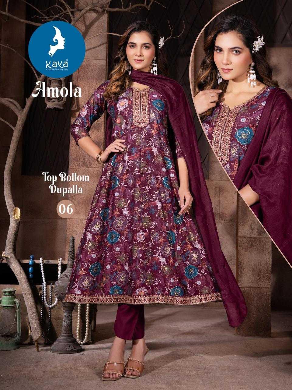 Ynf Fancy RIN190 KAYA KURTI-AMOLA Setwise Collections Wholesale Gowns Catalogs Manufacturer