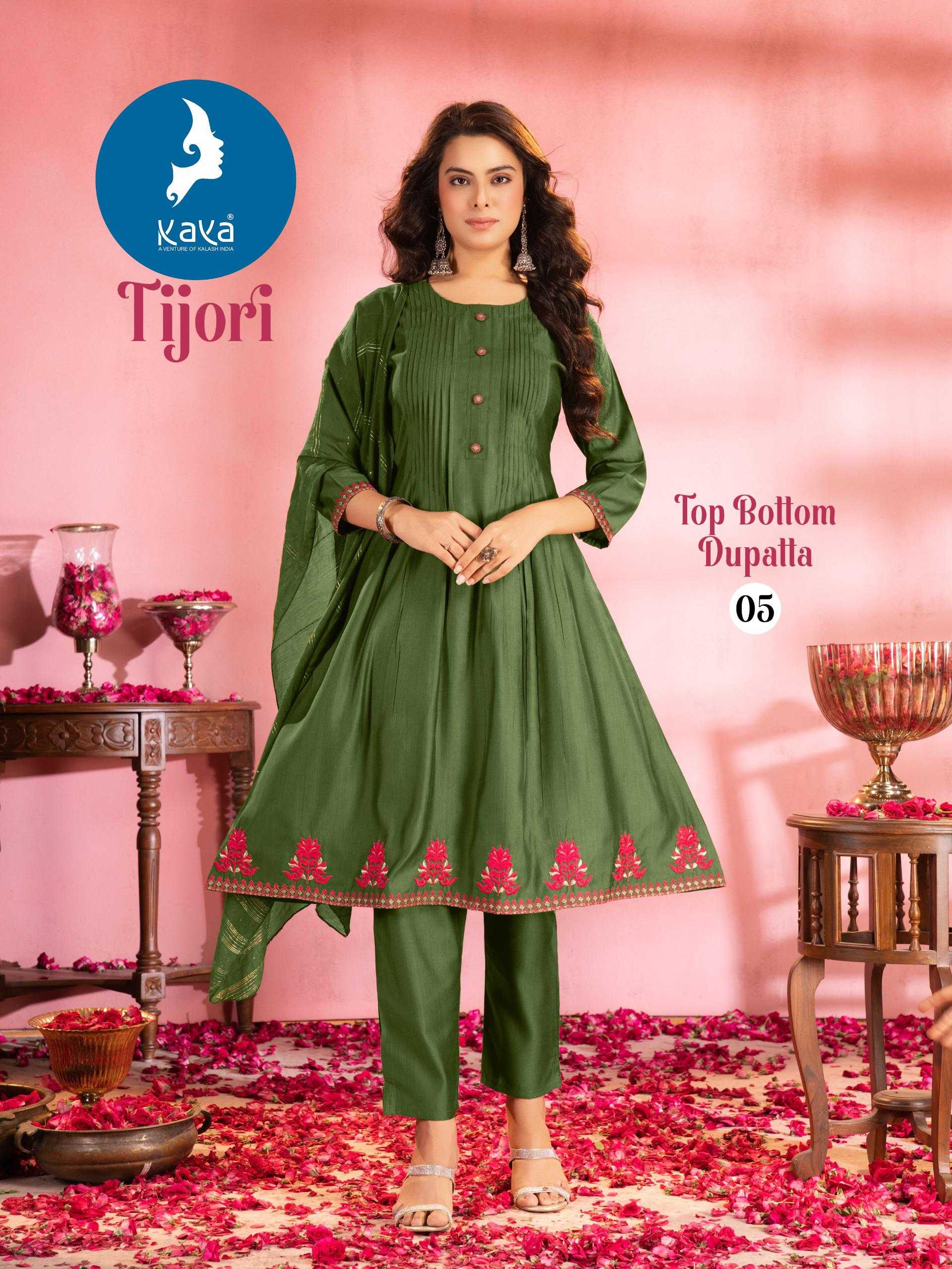 Ynf Fancy RIN190 KAYA KURTI-TIJORI Setwise Collections Wholesale Gowns Catalogs Manufacturer