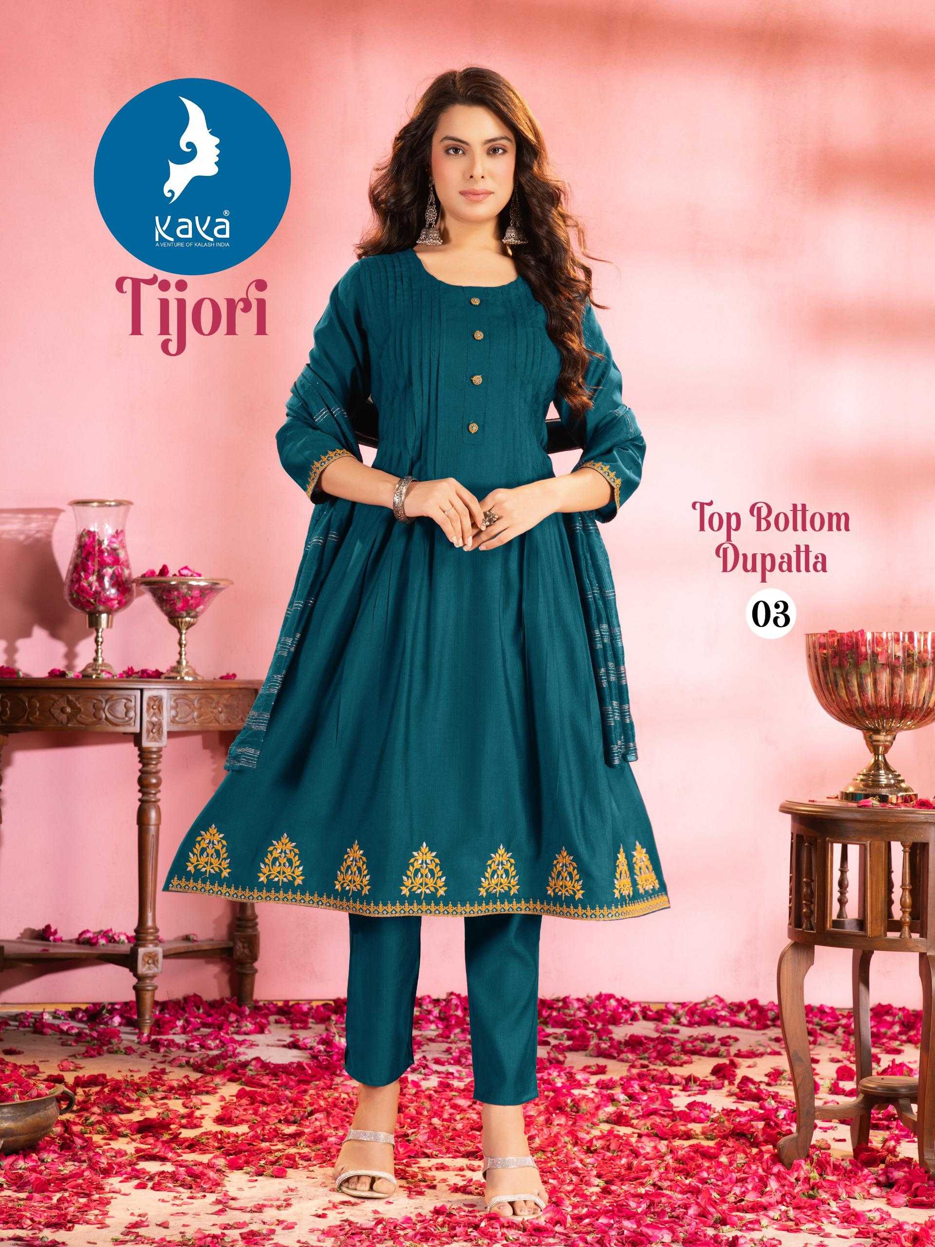 Ynf Fancy RIN190 KAYA KURTI-TIJORI Setwise Collections Wholesale Gowns Catalogs Manufacturer