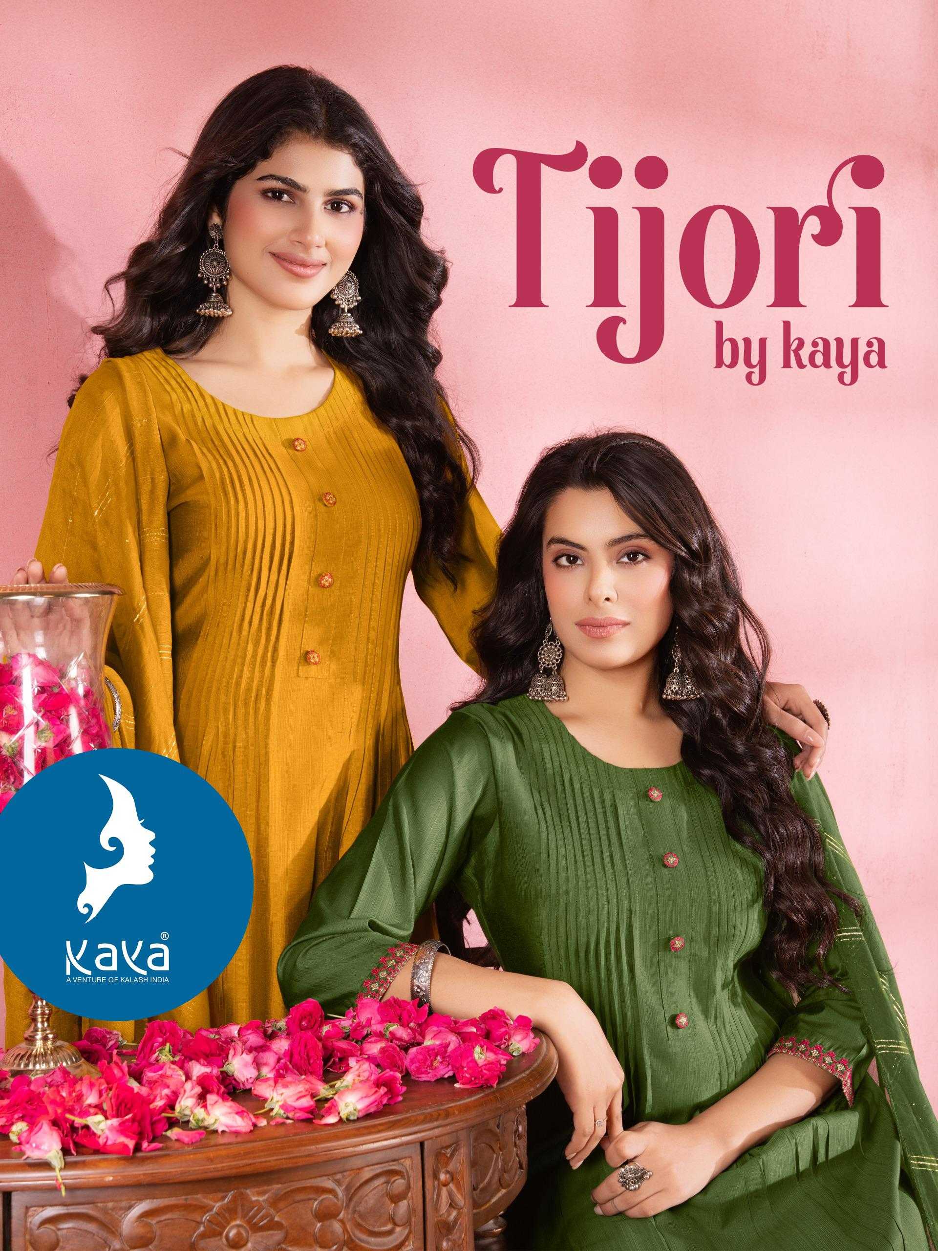 Ynf Fancy RIN190 KAYA KURTI-TIJORI Setwise Collections Wholesale Gowns Catalogs Manufacturer
